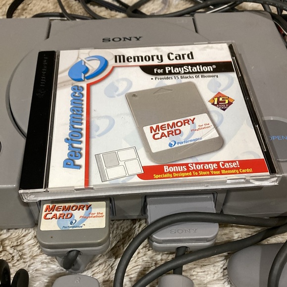 Sony PlayStation with Cables & 2 Controllers - Picture 5 of 8